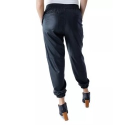 Leather Ankle Jogger Maternity Pants