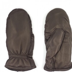 Lambskin Leather Outdoor Mittens Gloves