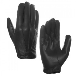 leather police duty gloves